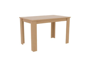 LPD Furniture Atlanta Oak Finish Dining Table (6556841574574)
