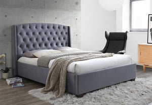 Birlea Balmoral Upholstered Fabric Bed 4FT6 Double, 5FT King and 6FT Super King (5596483911846)