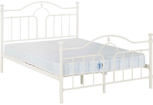 Seconique Keswick Cream Metal Bed 3FT Single - 90cm 4FT6 Double - 135cm (5674859724966)