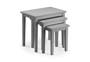 Julian Bowen Cleo Grey Nest of Tables (6933845246126)