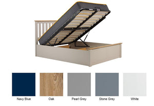 Birlea Phoenix Wooden Ottoman Bed 4FT Small Double, 4FT6 Double and 5FT King (5597605527718)