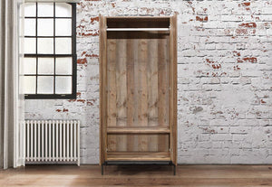 Birlea Urban Rustic Oak Effect 2 Door Wardrobe and 4 Door Wardrobe (5600555860134)