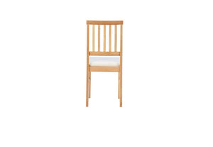 Birlea Lille Drop Leaf Cream & Oak Dining Set -Drop Leaf Table & 2 Dining Chairs (5596108947622)