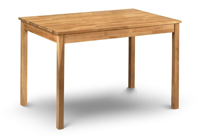 Julian Bowen Coxmoor Oiled Oak Rectangular Dining Table