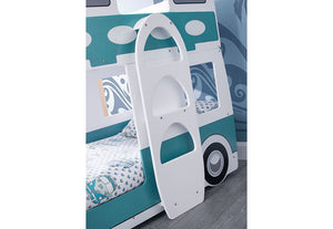 Julian Bowen Campervan Green and White Bunk Bed (5638978764966)