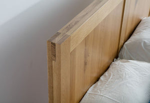 Birlea Bellevue Oak Wooden Bed Frame 4FT6 Double and 5FT King Size (5596501213350)