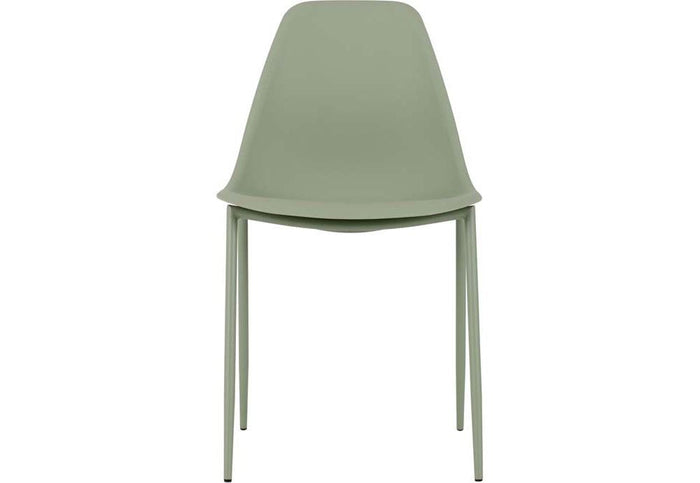 OSD Lindon Green, Grey, Pink and White Dining Chair (Set of 2)