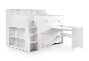 Julian Bowen Jupiter White & Grey Oak Mid Sleeper (5639746584742)