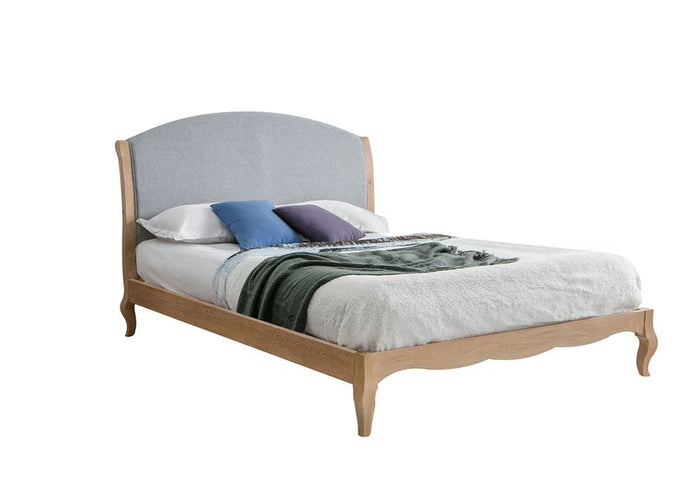 Birlea Ritz Oak Wooden Bed Frame 4FT6 Double, 5FT King and 6FT Super King Size