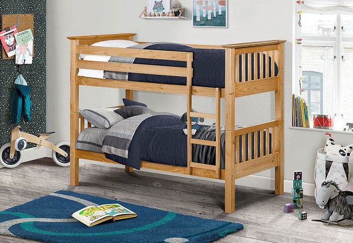 Julian Bowen Barcelona Antique,White Bunk Bed