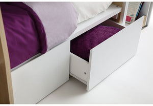 Julian Bowen Eclipse Oak and White Bunk Bed (5638984859814)
