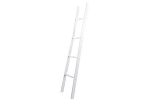 LPD Furniture Alaska White and Grey Wooden Towel Ladder (6113109868718)