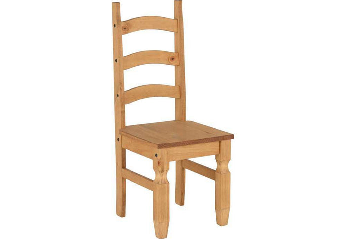 OSD Corona Distressed Waxed Pine Dining Chair