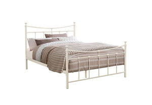 Birlea Emily Black and Cream Metal Bed 3FT Single, Small Double and 4FT6 Double (5597591568550)