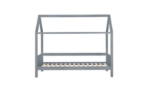 Birlea Home Grey and White Solid Pine Wooden Bed 3FT Single - 90cm (6016125501614)