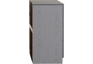 Seconique Felix Grey 3 Drawer Chest (5727974457510)