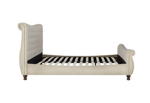 Birlea Copenhagen Warm Stone Upholstered Fabric Bed 5FT King and 6FT Super King (5597375103142)