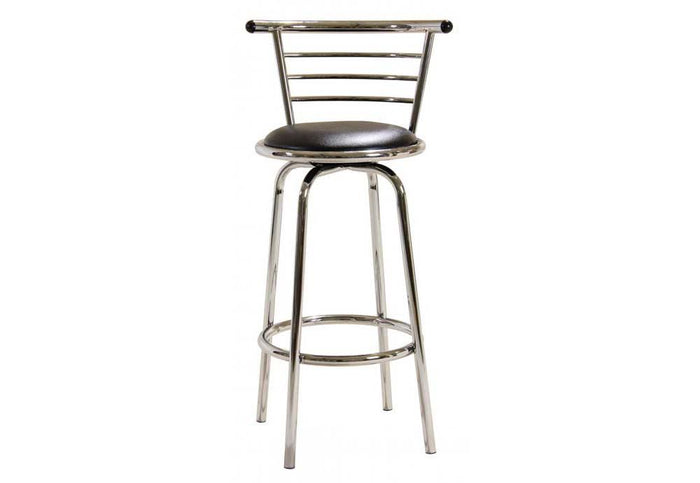 OSD Cologne Chrome Swivel Wide Back Bar Stool BM-020P