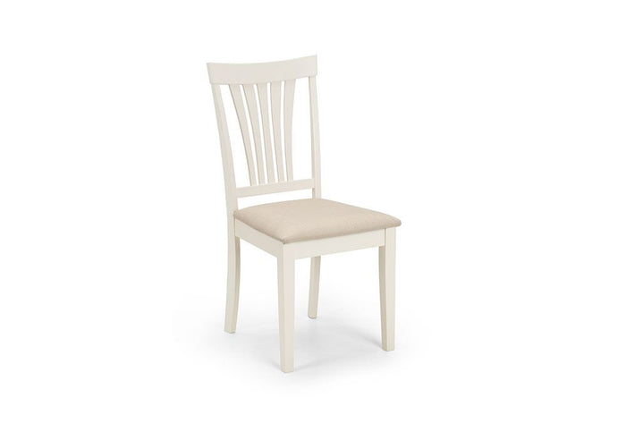 OSD Stamford Solid Wood Satin Ivory Dining Chair (Set of 2)