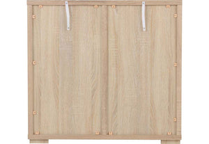 Seconique Cambourne Light Sonoma Oak 2 Door 2 Drawer Sideboard (5738049077414)