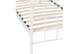 Seconique Keswick Cream Metal Bed 3FT Single - 90cm 4FT6 Double - 135cm (5674859724966)
