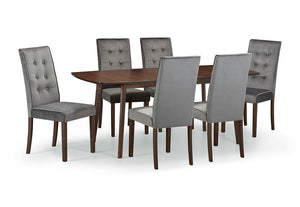 Julian Bowen Kensington Walnut Extending Dining Table (5805939392678)