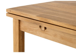 Julian Bowen Coxmoor Oiled Oak Extending Dining Table (5801661333670)