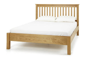 Serene Lincoln Oak Wooden Bed 3FT Small Double 4FT6 5FT King 6FT (6678440116398)