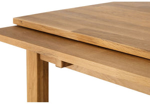 Julian Bowen Coxmoor Oiled Oak Extending Dining Table (5801661333670)