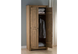 Birlea Santiago Solid Pine 2 Door Wardrobe and 3 Door Wardrobe (5600579977382)