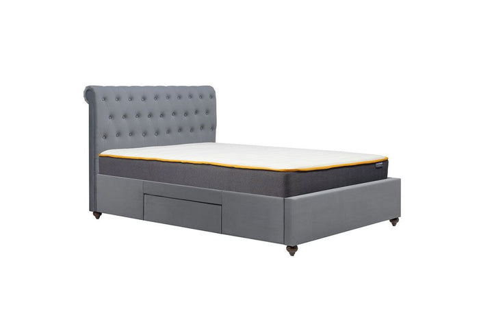 Birlea Marlow 2 Drawer Upholstered Fabric Bed Double, King and Super King Size