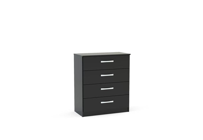 Birlea Lynx High Gloss 4 Drawer Chest, 5 Drawer Chest and 6 Drawer Chest
