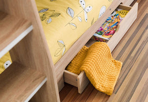 Julian Bowen Orion Sonoma Oak, White, Grey Oak Bunk Bed (5638992298150)