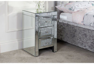 Birlea Vienna 2 Drawer and 3 Drawer Bedside Table/ Nightstand/ Bedside Cabinet (5600380715174)
