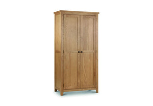 Julian Bowen Marlborough Waxed Oak 2 Door, 3 Door and 2 Door 2 Drawer Wardrobe (6570247684270)