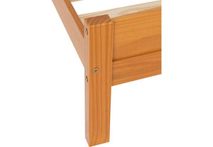 Seconique Amber Antique Pine White Solid Pine Wooden Bed 3FT Single 4FT6 Double (5669203017894)