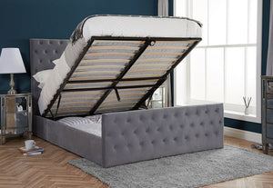 Birlea Marquis Upholstered Fabric Ottoman Bed Double, King and Super King Size (5597519741094)