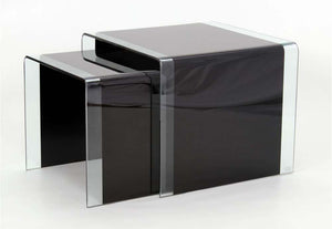 OSD Naples Black Nest of 2 Tables (7566573306030)