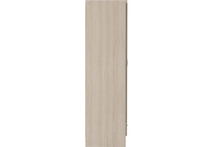 Seconique Nevada Grey, Oyster, Sonoma Oak and White 2 Door 1 Drawer Wardrobe (5762520842406)