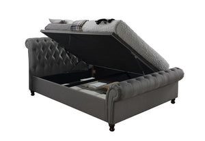 Birlea Castello Upholstered Fabric Ottoman Bed Double, King and Super King Size (5597522886822)