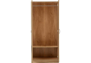 Seconique Bellingham Oak Veneer 2 Door Wardrobe (5734007505062)