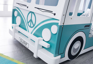 Julian Bowen Campervan Green and White Bunk Bed (5638978764966)