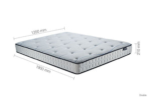Birlea Sleepsoul Air Open Coil Spring Mattress 3FT Single Small Double Double (5786155647142)