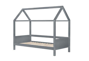 Birlea Home Grey and White Solid Pine Wooden Bed 3FT Single - 90cm (6016125501614)