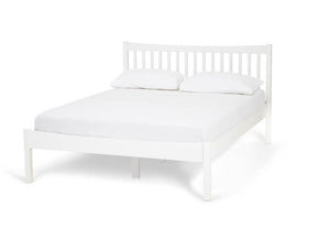 Serene Alice Honey Oak Opal White Hevea Wooden Bed 3FT 4FT Double 5FT 6FT (6677628780718)