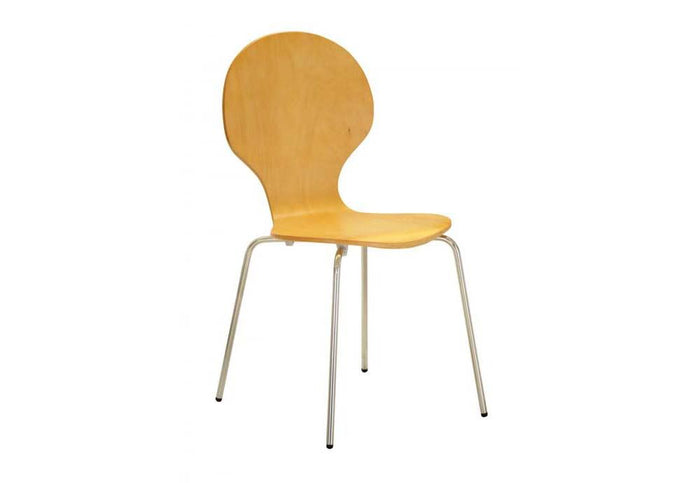 OSD Aarhus Beech Round Dining Chair (Set of 4)