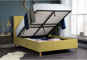 Birlea Loxley Upholstered Fabric Ottoman Bed 4FT 4FT6 Double 5FT King Size (5698933555366)