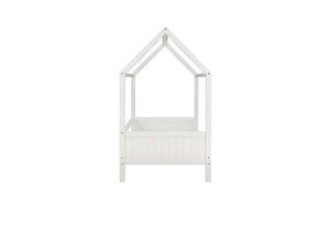 Birlea Home Grey and White Solid Pine Wooden Bed 3FT Single - 90cm (6016125501614)