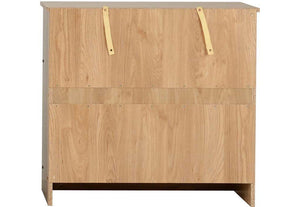 Seconique Bellingham Oak Veneer 3 Drawer Chest (5734011601062)