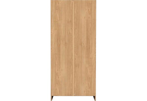 Seconique Bellingham Oak Veneer 2 Door Wardrobe (5734007505062)